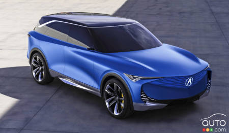 L'Acura Precision EV Concept de haut